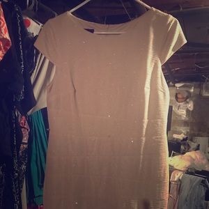 Sparkling white dress